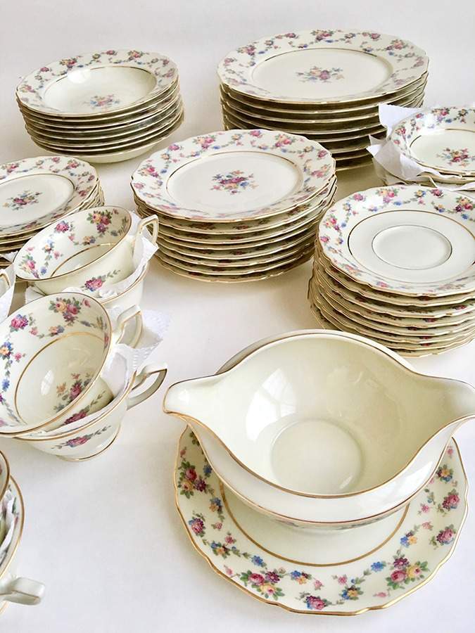 THO297 Footed Cup & Saucer Set by Thomas-1