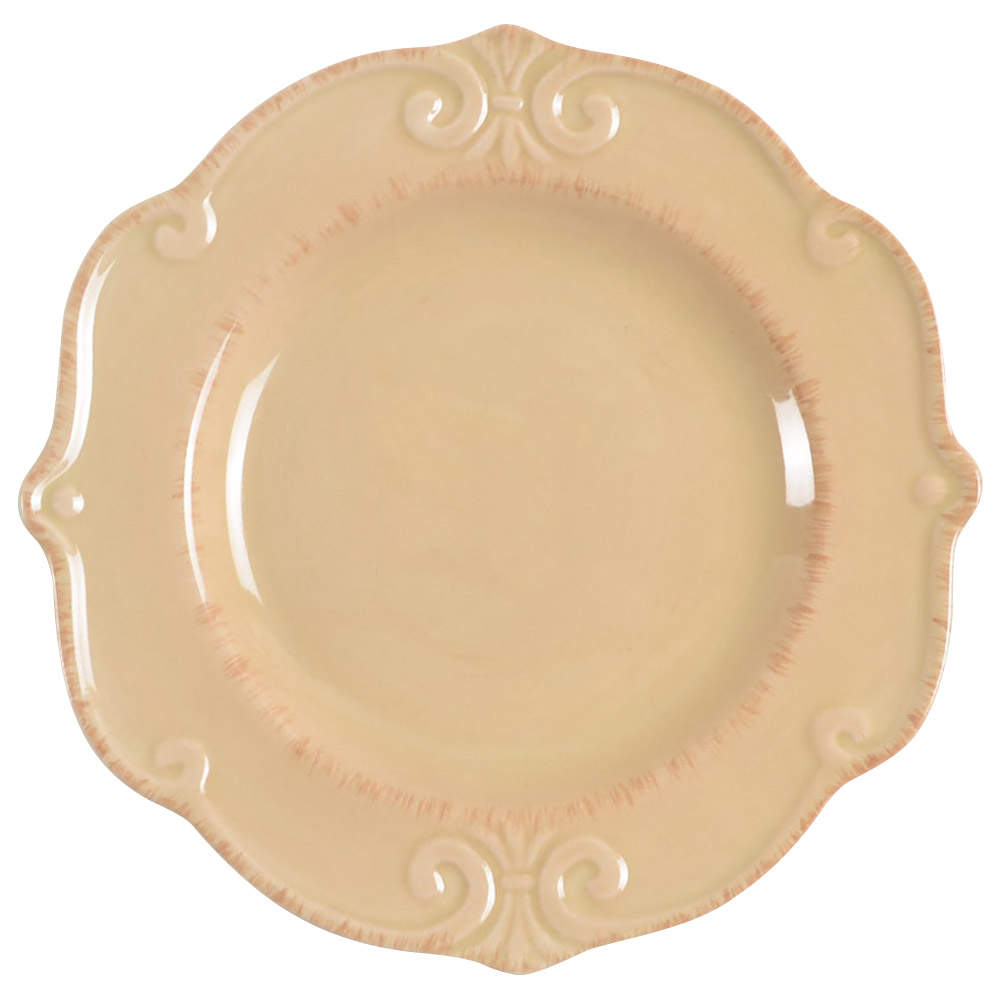 Auvignon Beige Salad Plate by Tienshan-1
