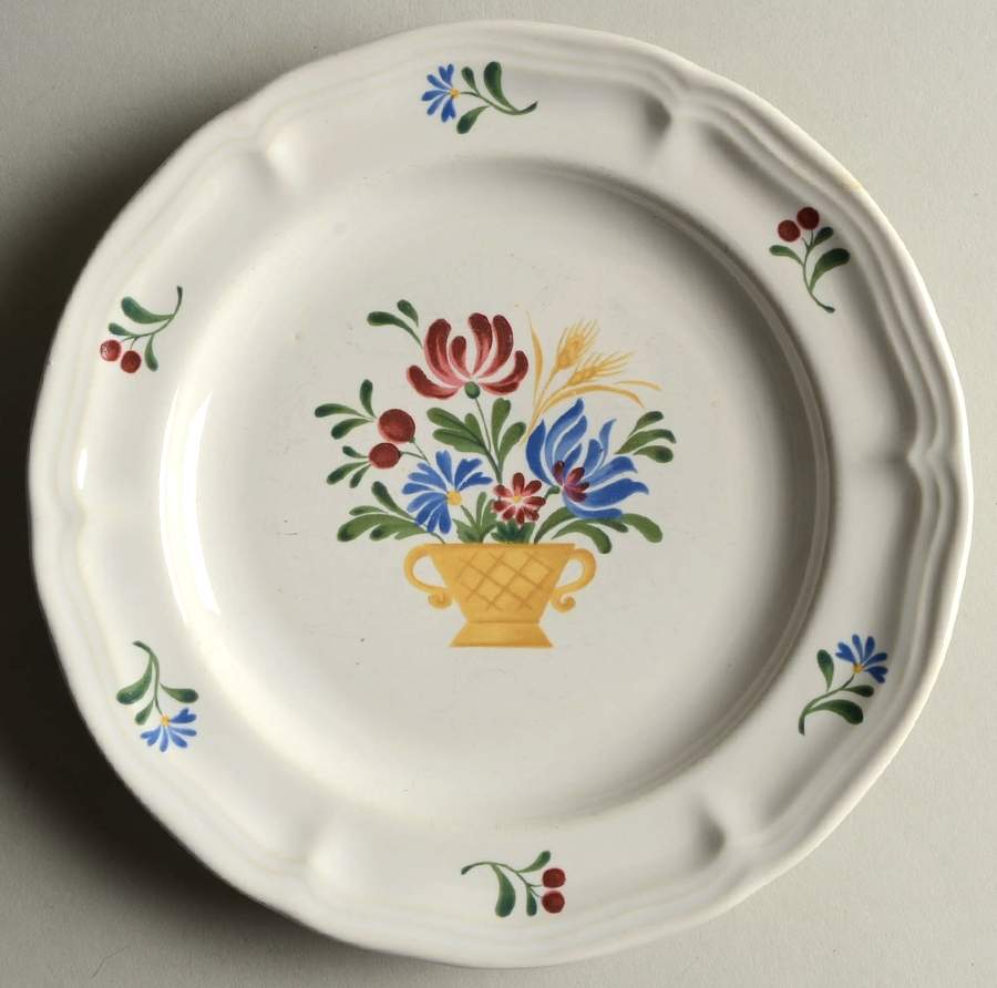 Provence Salad Plate by Ten Strawberry Street-1