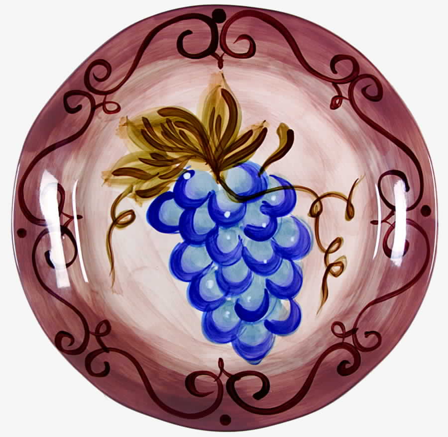 Vineyard Dinner Plate by Tabletops Unlimited-1