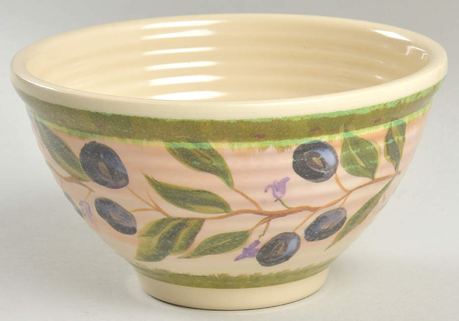 Olive Wreath Melamine All Purpose Bowl by Tabletops Unlimited-1