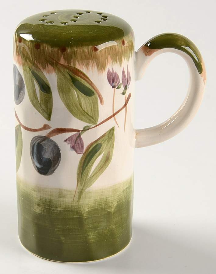 Olive Wreath Handled Salt Shaker by Tabletops Unlimited-1
