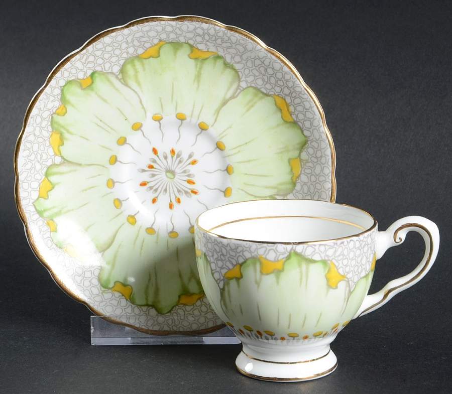 C6264 Footed Demitasse Cup & Saucer Set by Tuscan - Royal Tuscan-1