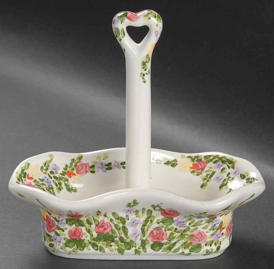 Spring Garden Tray for Salt and Pepper Set by Tabletops Unlimited-1