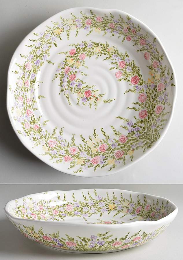 Spring Garden 14" Pasta Serving Bowl by Tabletops Unlimited-1
