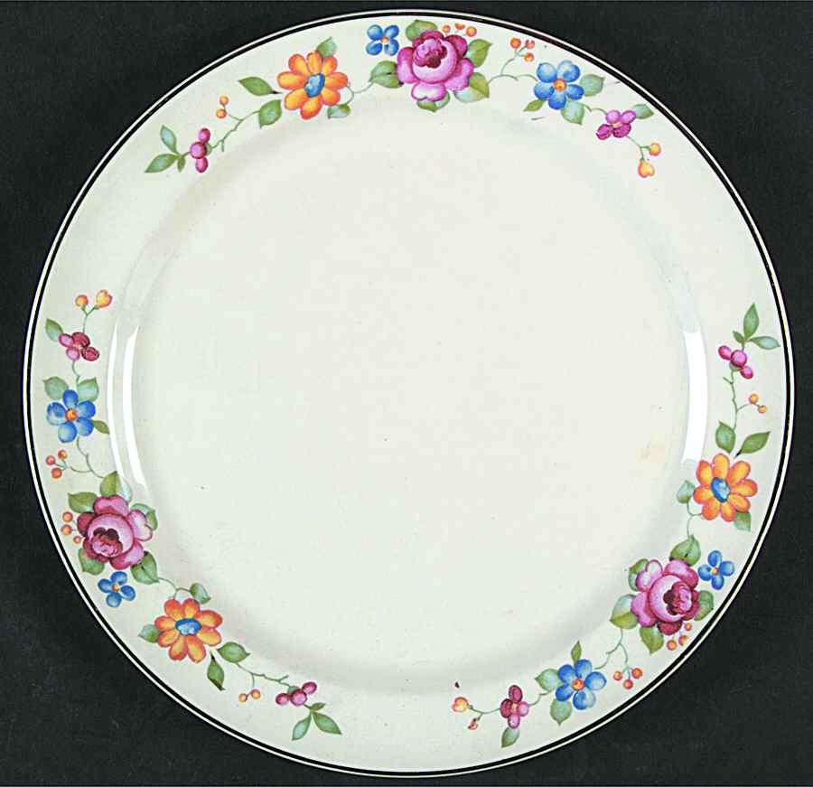 1820 Luncheon Plate by Taylor, Smith & Taylor (Ts&T)-1