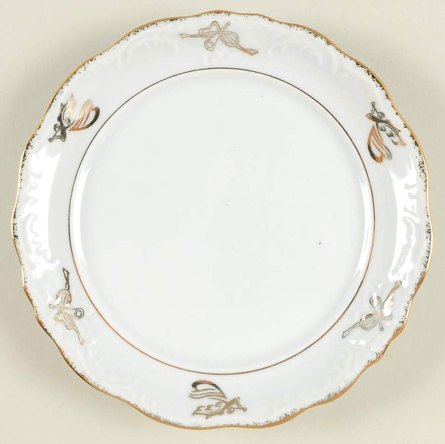 Gabrielle's Christmas Bread & Butter Plate by Tienshan-1