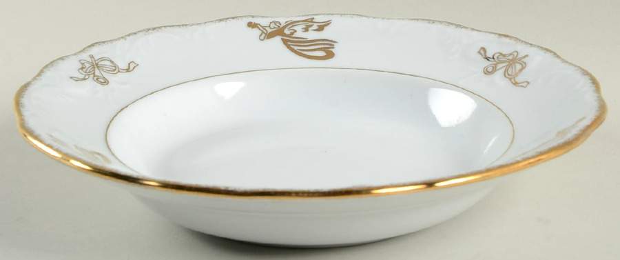 Gabrielle's Christmas Rim Soup Bowl by Tienshan-1