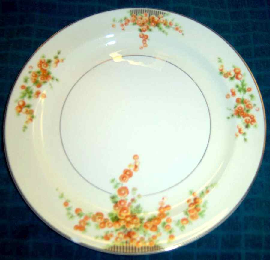 TST597 Dinner Plate by Taylor, Smith & Taylor (Ts&T)-1