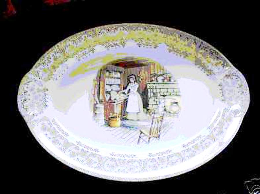 TST598 12" Oval Serving Platter by Taylor, Smith & Taylor (Ts&T)-1