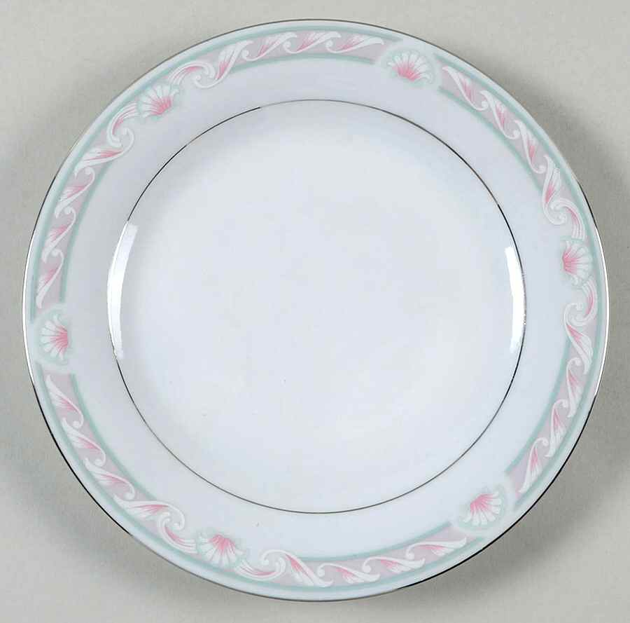 Coquille Salad Plate by Tienshan-1