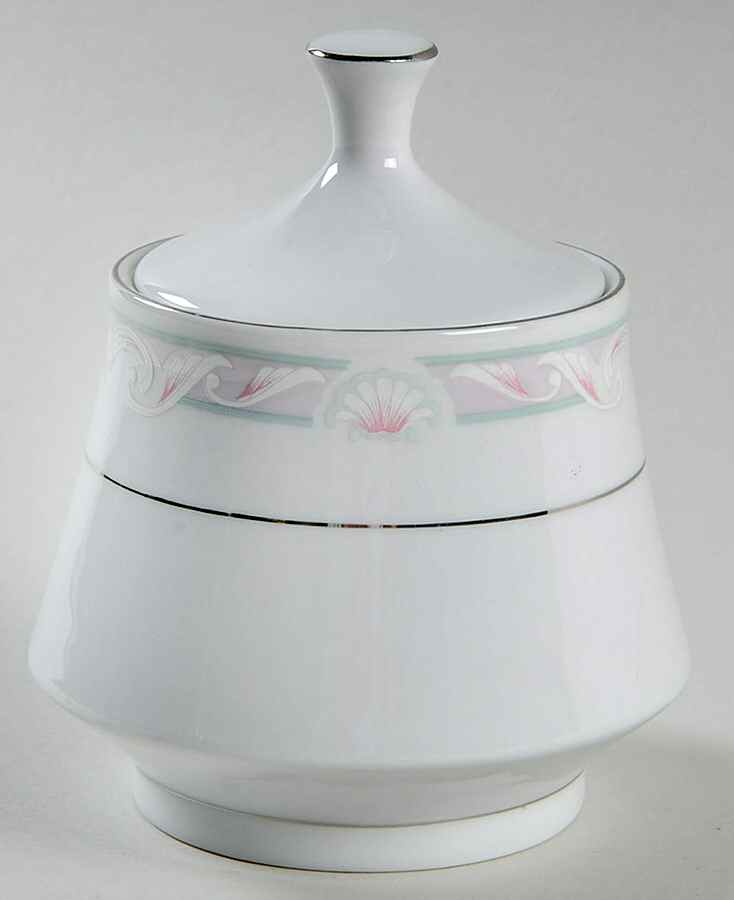 Coquille Sugar Bowl & Lid by Tienshan-1