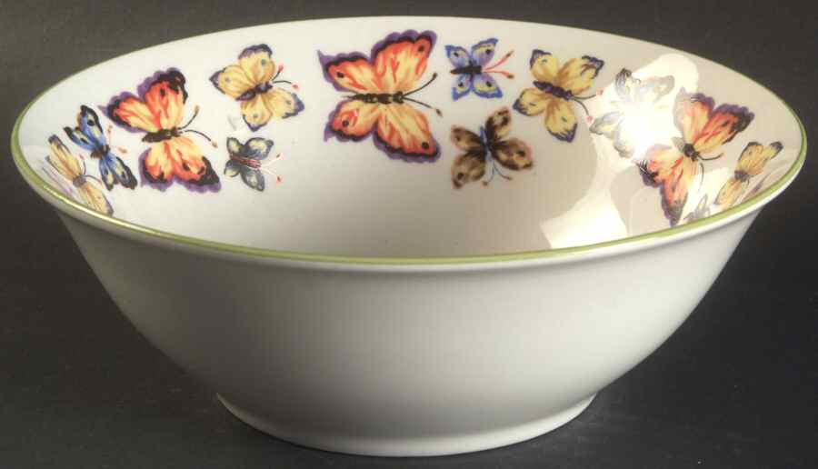 Butterfly Garden Coupe Cereal Bowl by Tabletops Unlimited-1