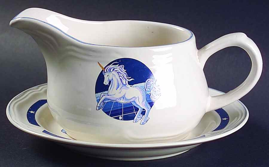 TIE40 Gravy Boat & Underplate by Tienshan-1
