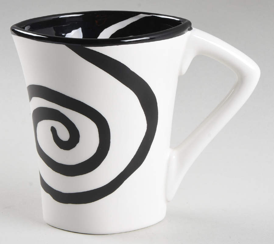Urban Graffiti Spiral Mug by Tabletops Unlimited-1