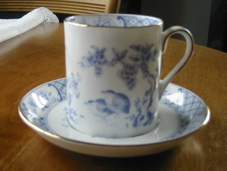 C8934 Flat Demitasse Cup & Saucer Set by Tuscan - Royal Tuscan-1