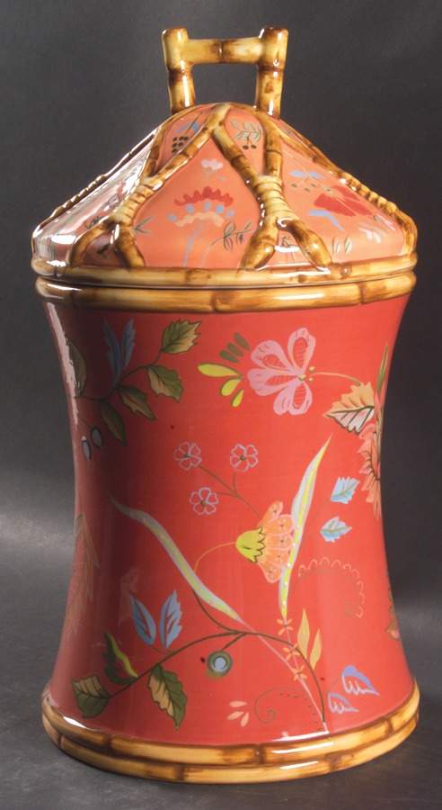 Artesian Road Medium Canister & Lid by Tracy Porter-1