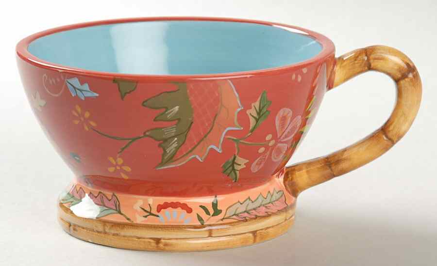 Artesian Road Cup for Individual Teapot & Lid with Cup by Tracy Porter-1