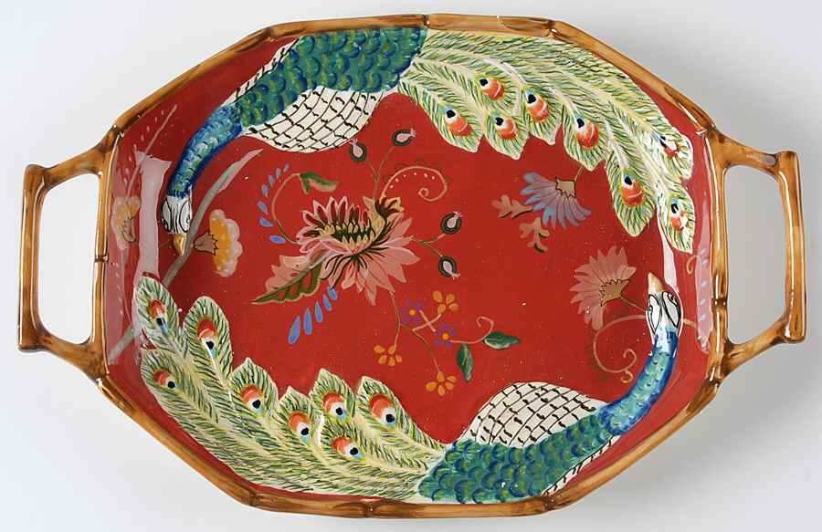 Artesian Road 15" Oval Serving Platter by Tracy Porter-1