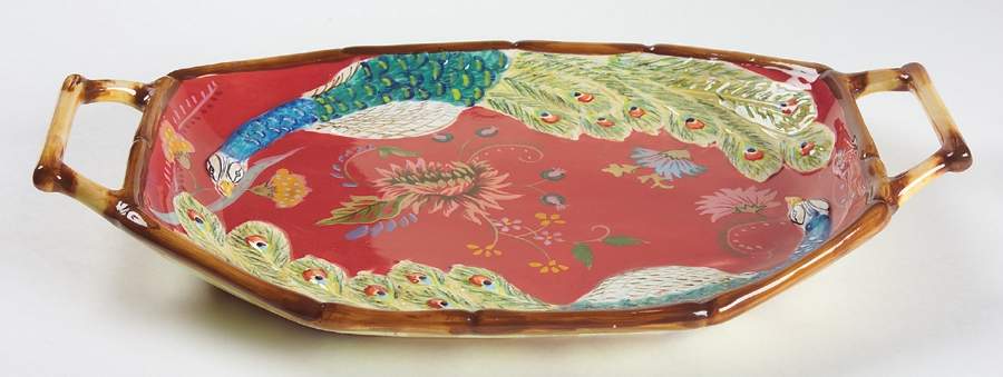 Artesian Road 15" Oval Serving Platter by Tracy Porter-1