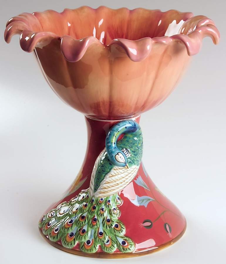Artesian Road Sculptured Pedestal Bowl by Tracy Porter-1
