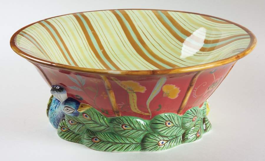 Artesian Road 13" Large Salad Serving Bowl by Tracy Porter-1