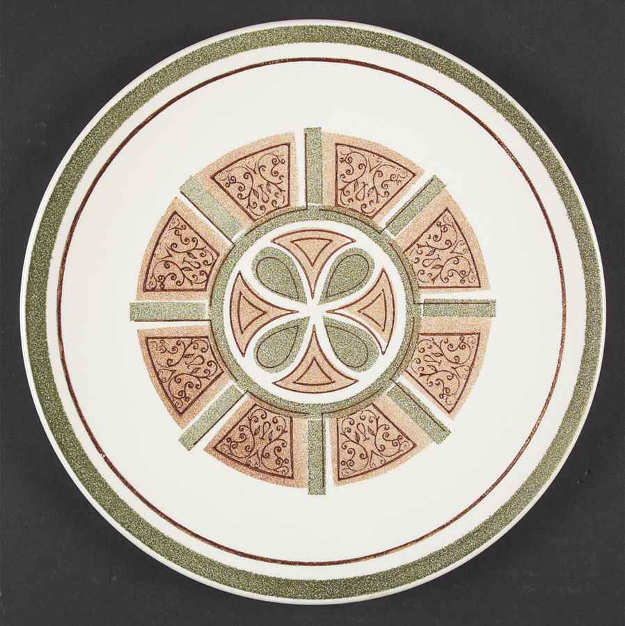 Jackstraw Dinner Plate by Taylor, Smith & Taylor (Ts&T)-1