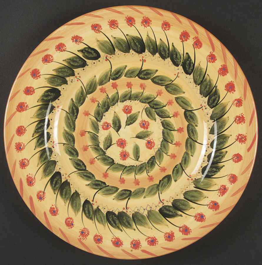 Fontana Dinner Plate by Tabletops Unlimited-1