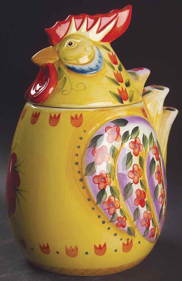 Fontana Medium Figural Canister & Lid by Tabletops Unlimited-1