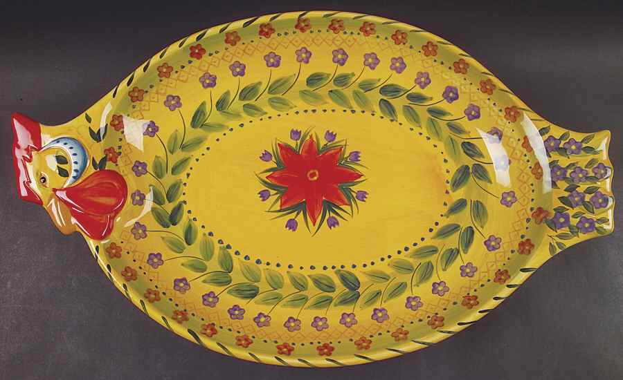 Fontana 20" Oval Serving Platter by Tabletops Unlimited-1