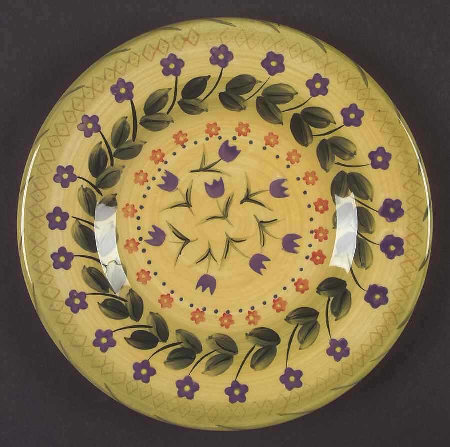 Fontana Salad Plate by Tabletops Unlimited-1