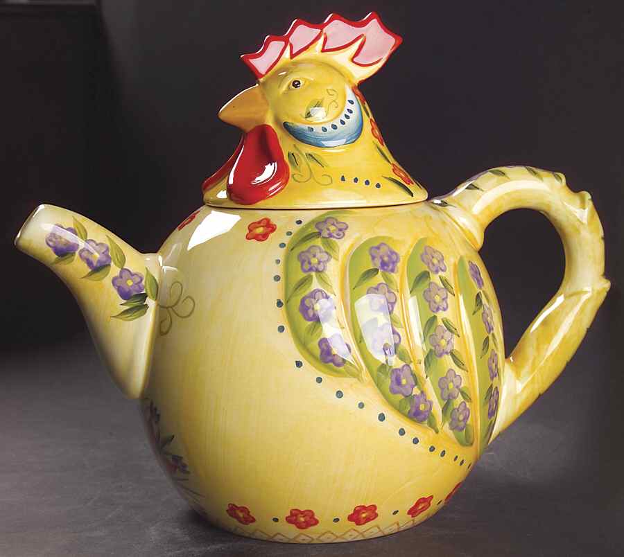 Fontana Teapot & Lid by Tabletops Unlimited-1