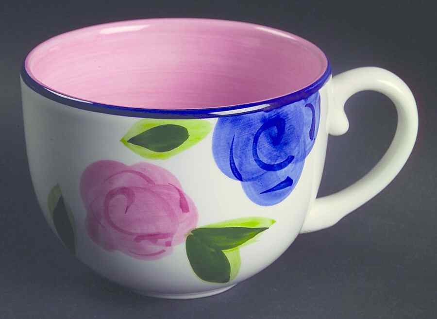 Flora Flat Cup by Tabletops Unlimited-1