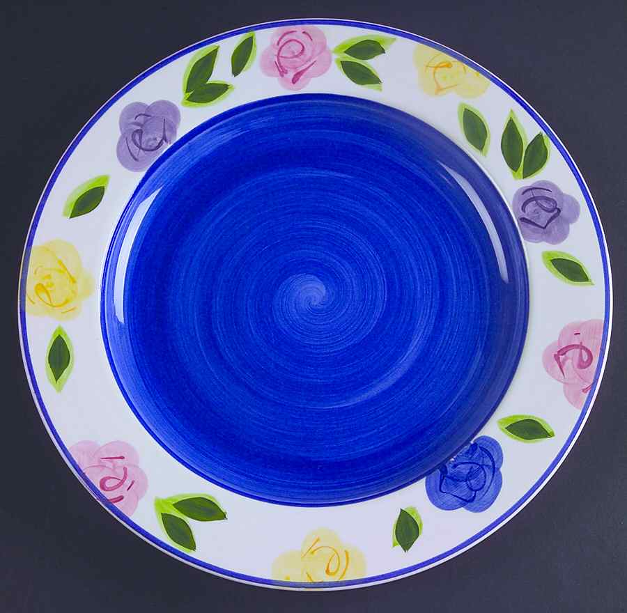 Flora Dinner Plate by Tabletops Unlimited-1