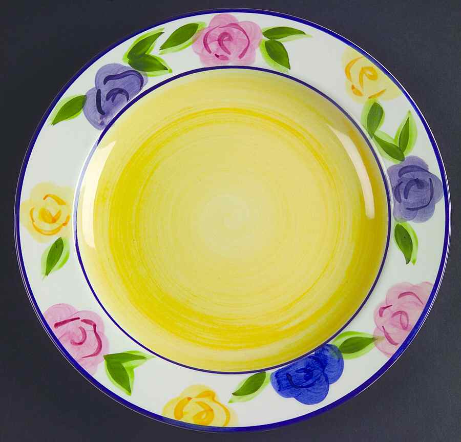 Flora Salad Plate by Tabletops Unlimited-1