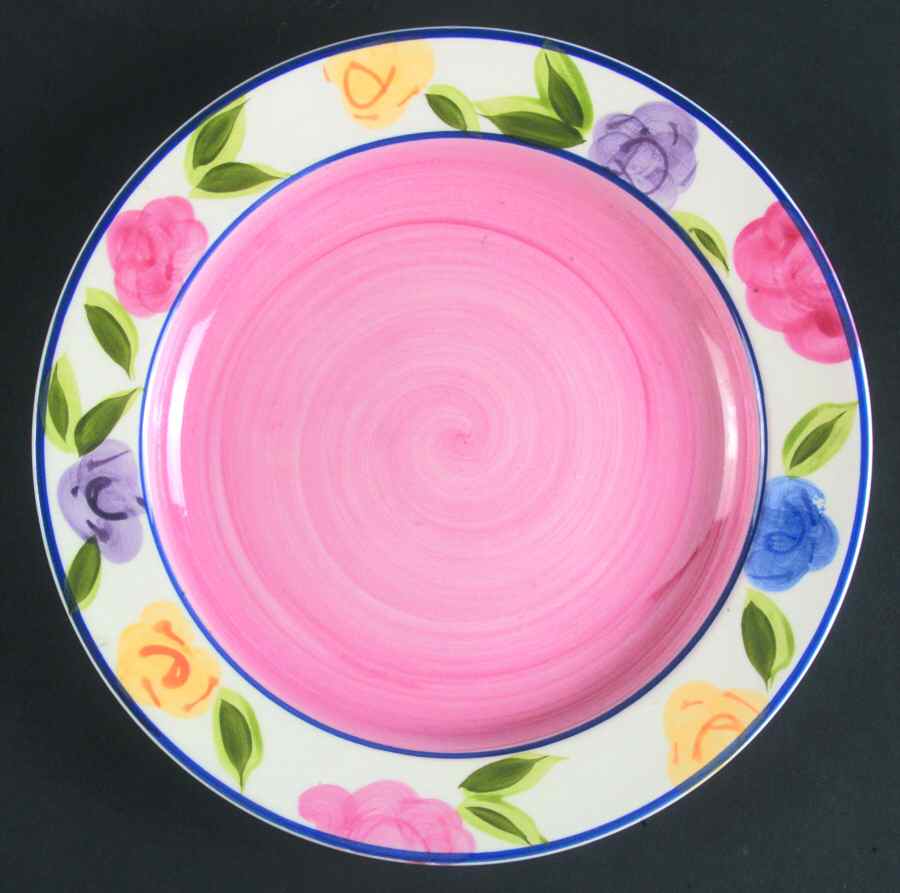 Flora Salad Plate by Tabletops Unlimited-1
