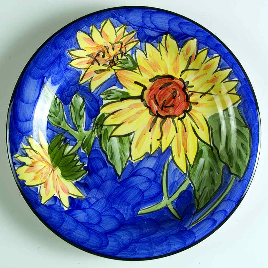 Midnight Sun Dinner Plate by Tabletops Unlimited-1