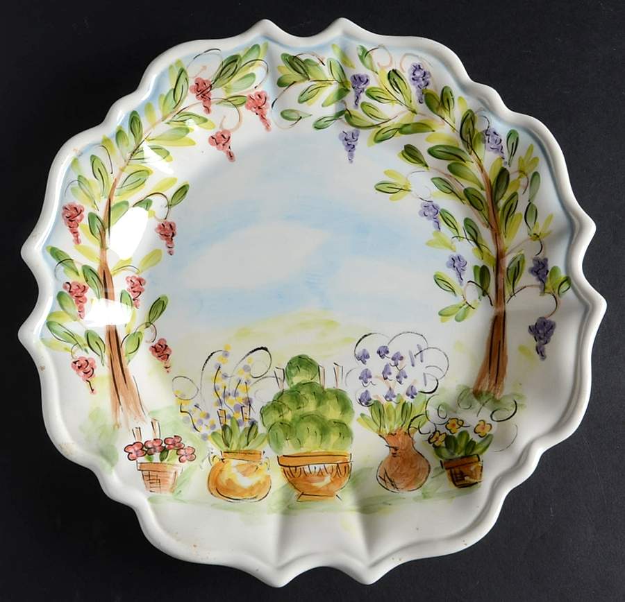 Ma Maison Dinner Plate by Tabletops Unlimited-1