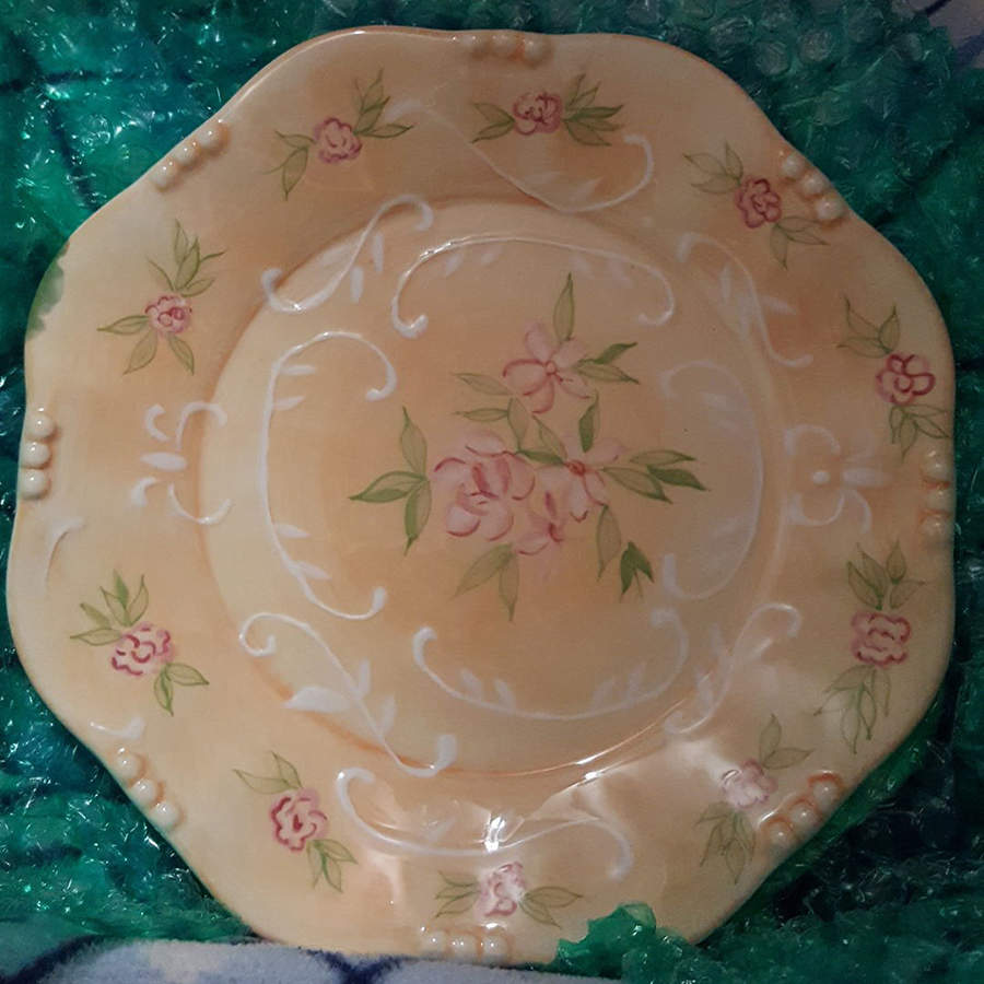 Blush Salad/Dessert Plate by Tracy Porter-1