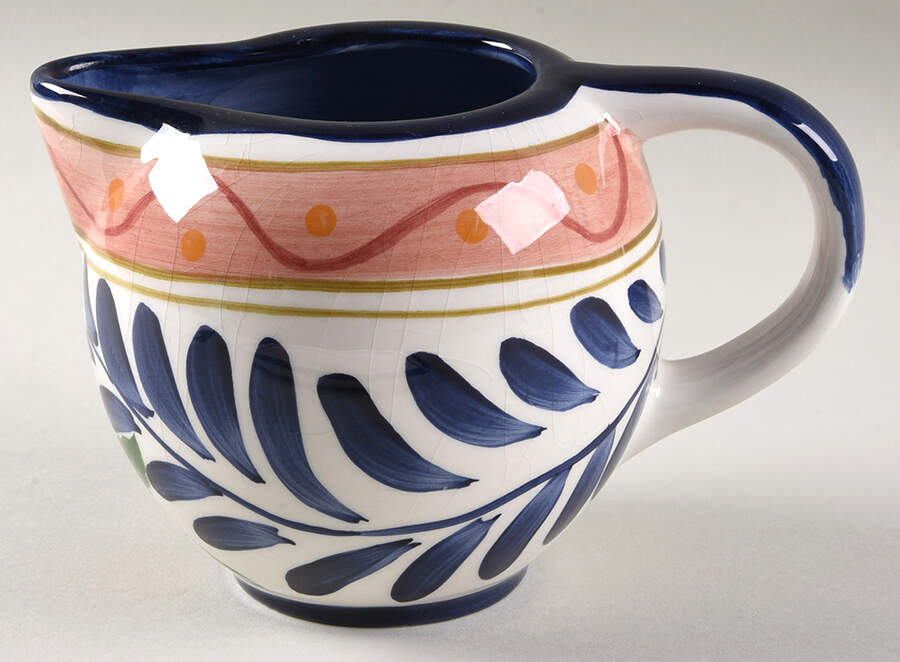 Talavera Creamer by Tabletops Unlimited-1