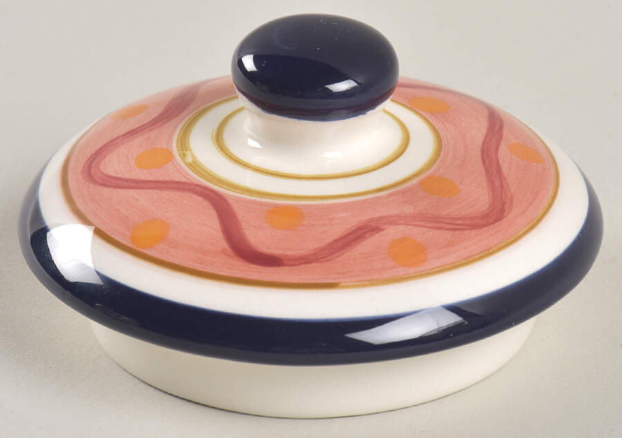 Talavera Lid for Sugar Bowl by Tabletops Unlimited-1