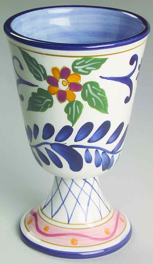 Talavera 12 Oz China Goblet by Tabletops Unlimited-1