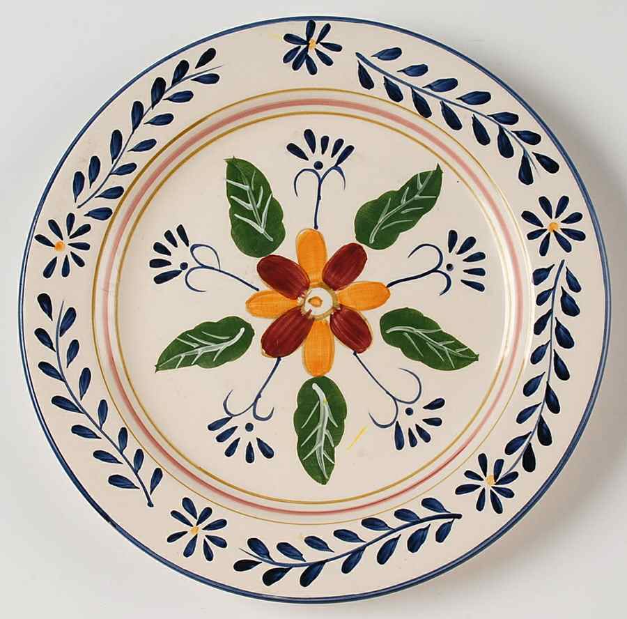 Talavera Salad Plate by Tabletops Unlimited-1