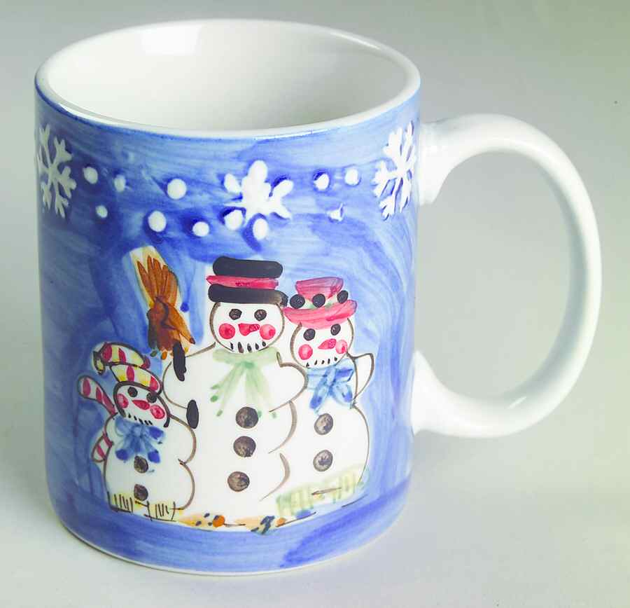 Snow Family Mug by Tabletops Unlimited-1