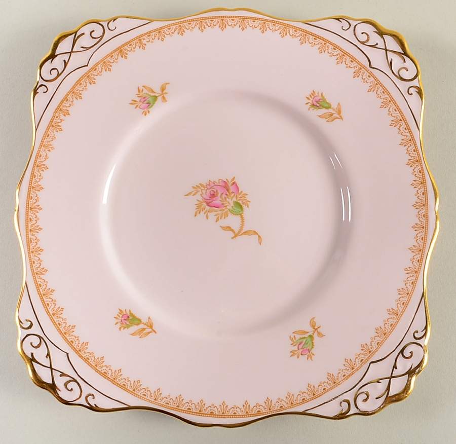 H819 Handled Cake Plate by Tuscan - Royal Tuscan-1