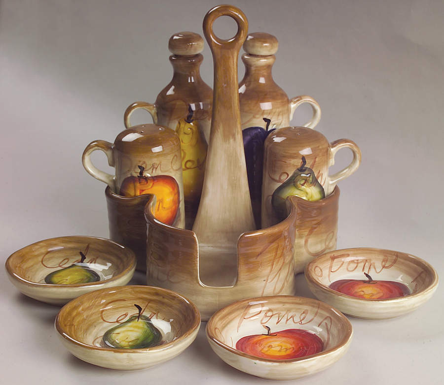 Fruition 11 Piece Dipping Set by Tabletops Unlimited-1
