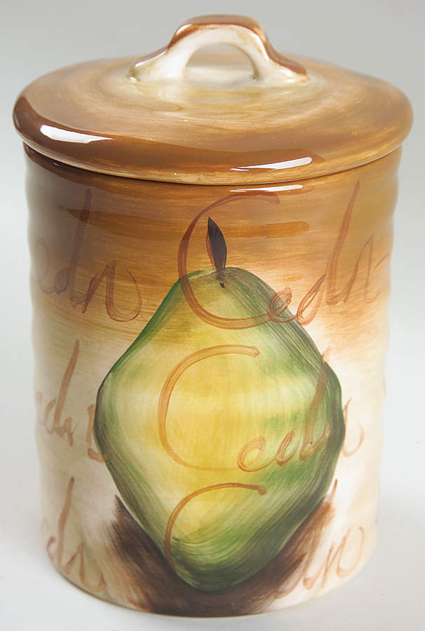 Fruition Small Canister & Lid by Tabletops Unlimited-1