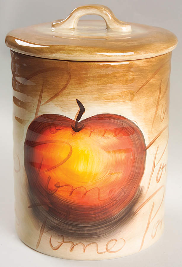 Fruition Large Canister & Lid by Tabletops Unlimited-1