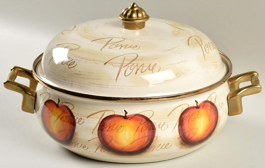Fruition 4 Quart Metal Covered Casserole by Tabletops Unlimited-1