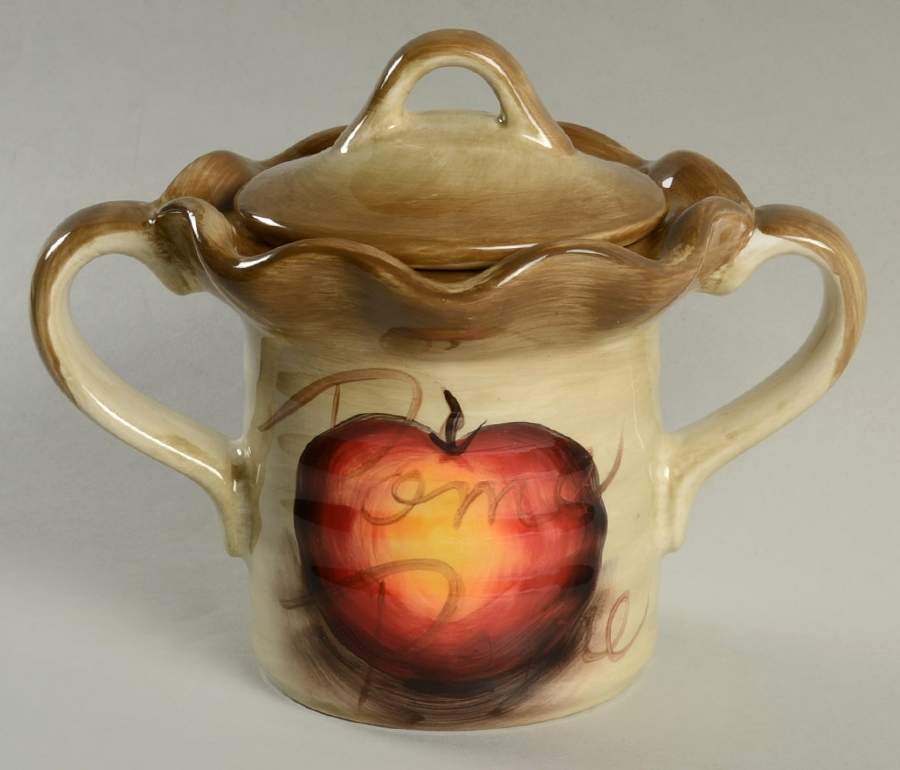Fruition Sugar Bowl & Lid by Tabletops Unlimited-1